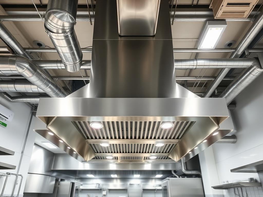 Afzuiginstallatie restaurantkeuken