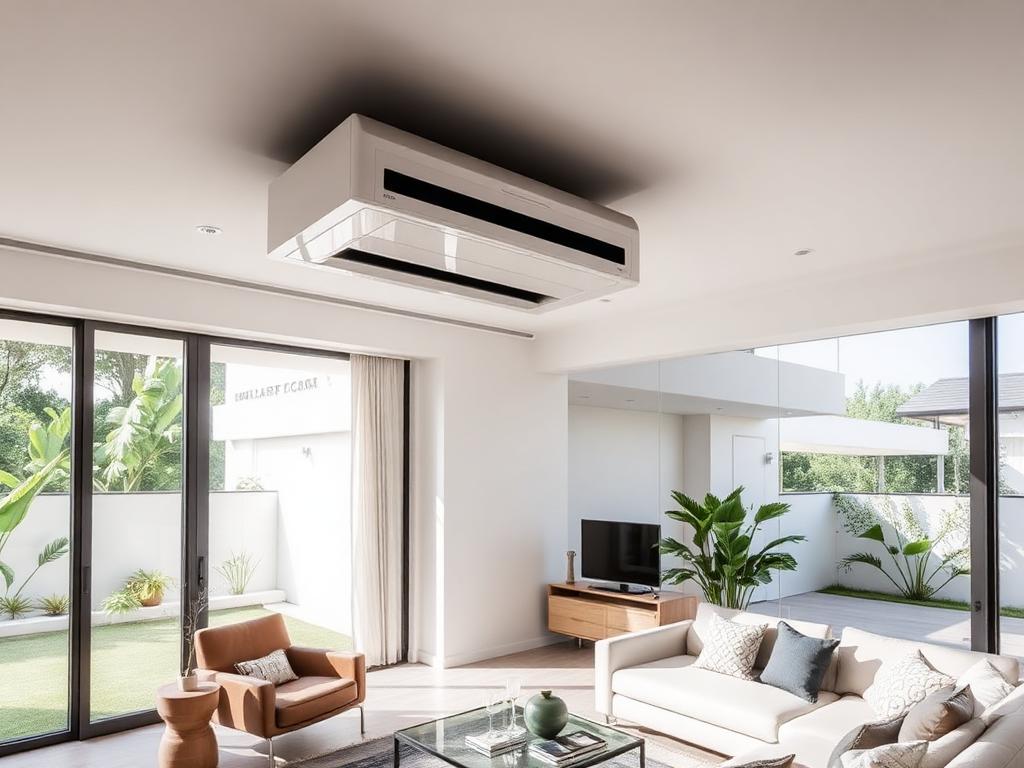 Multi-split airco in vrijstaande villa