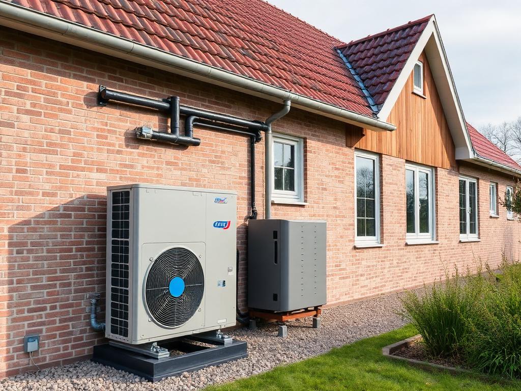Hybride warmtepomp in jaren-30 woning